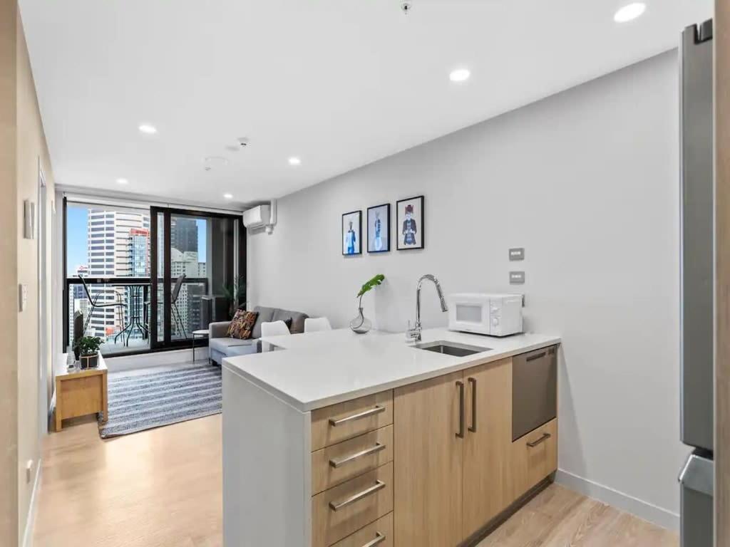 Stunning Apartment Amazing View Near Sky Tower โอ๊คแลนด์ ภายนอก รูปภาพ