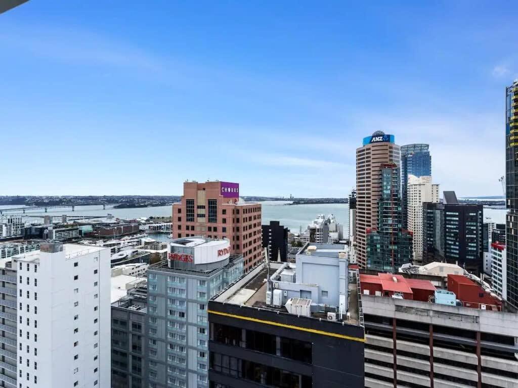 Stunning Apartment Amazing View Near Sky Tower โอ๊คแลนด์ ภายนอก รูปภาพ